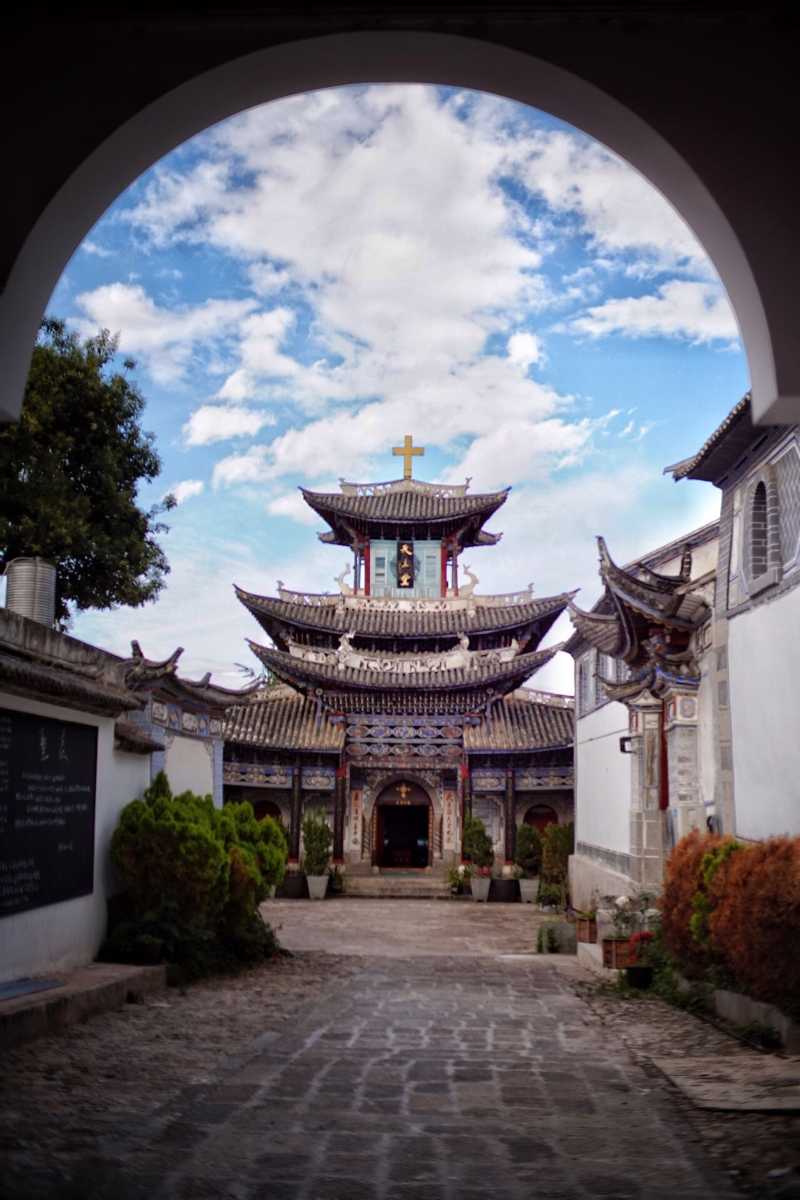 大理‖古城天主教堂-携程攻略