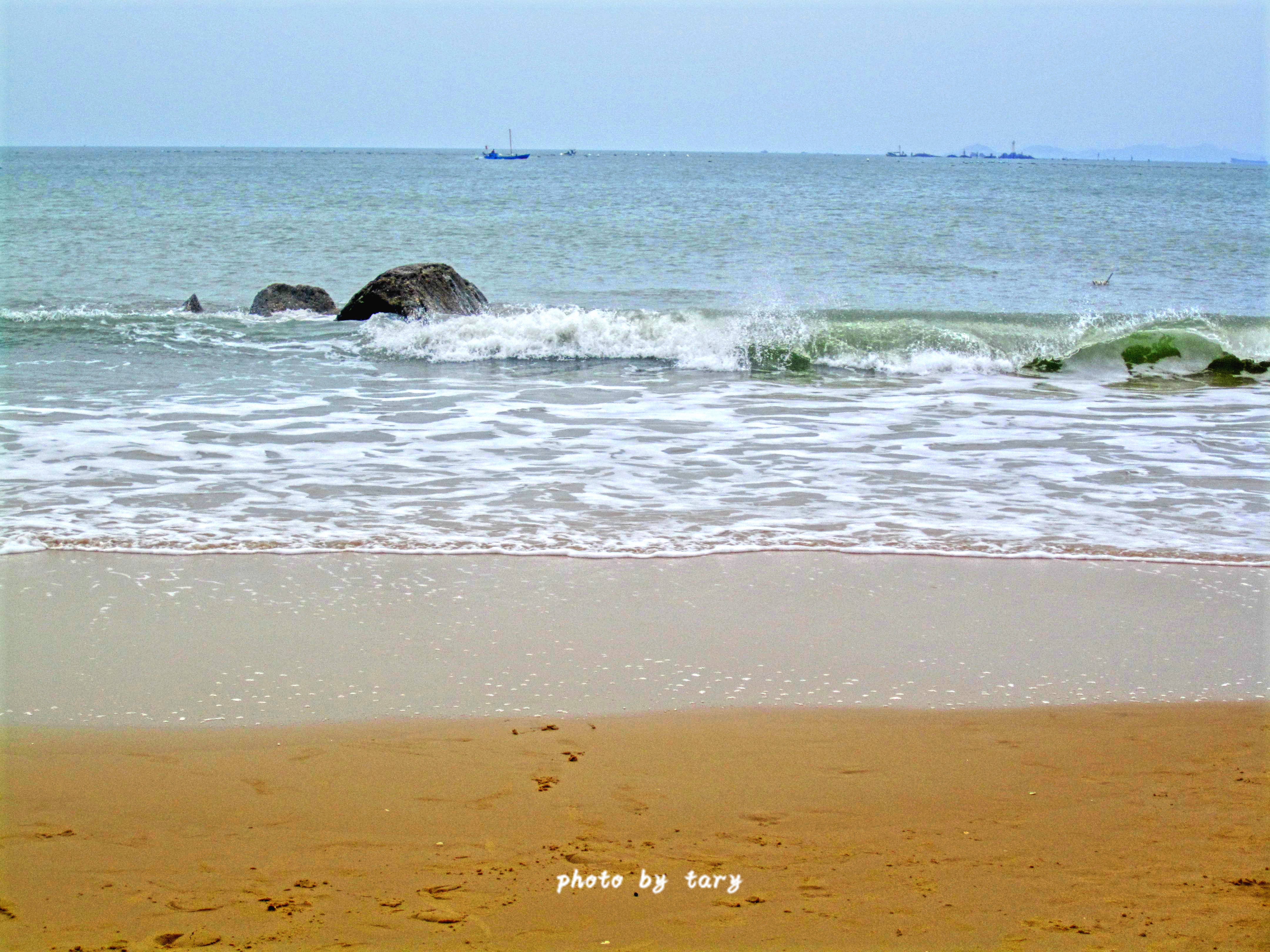 莆田湄洲岛黄金沙滩图片