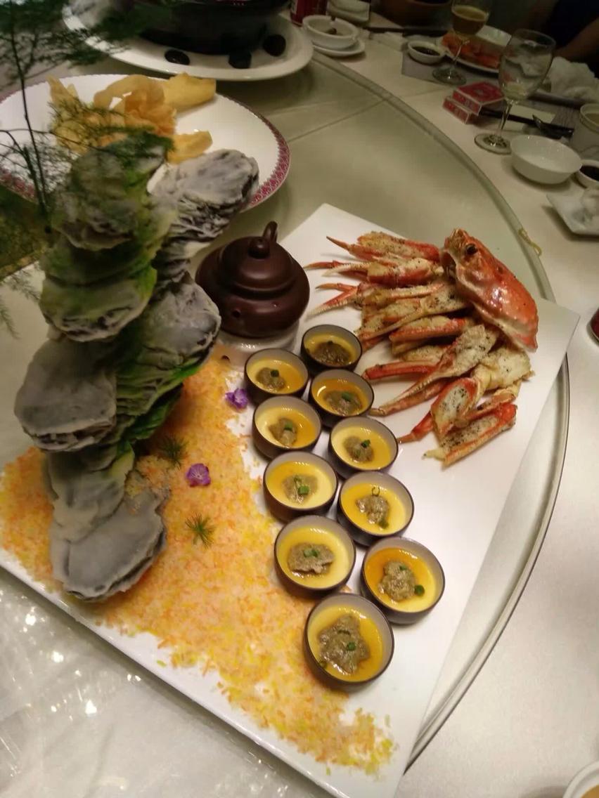 【携程美食林】温州将军大酒店餐馆,菜份量足,装盘大气,在二楼点菜的