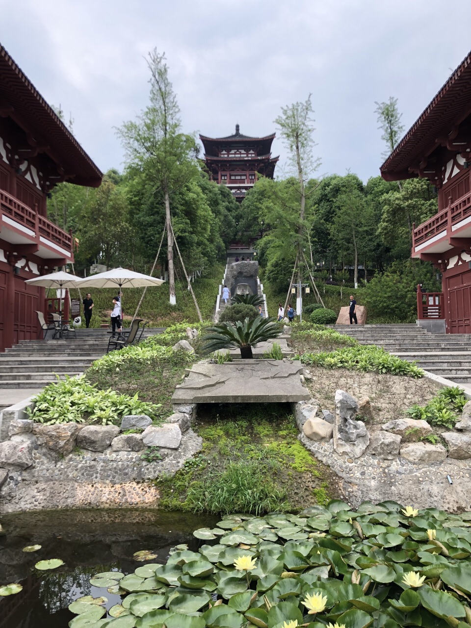 李白故居风景图片