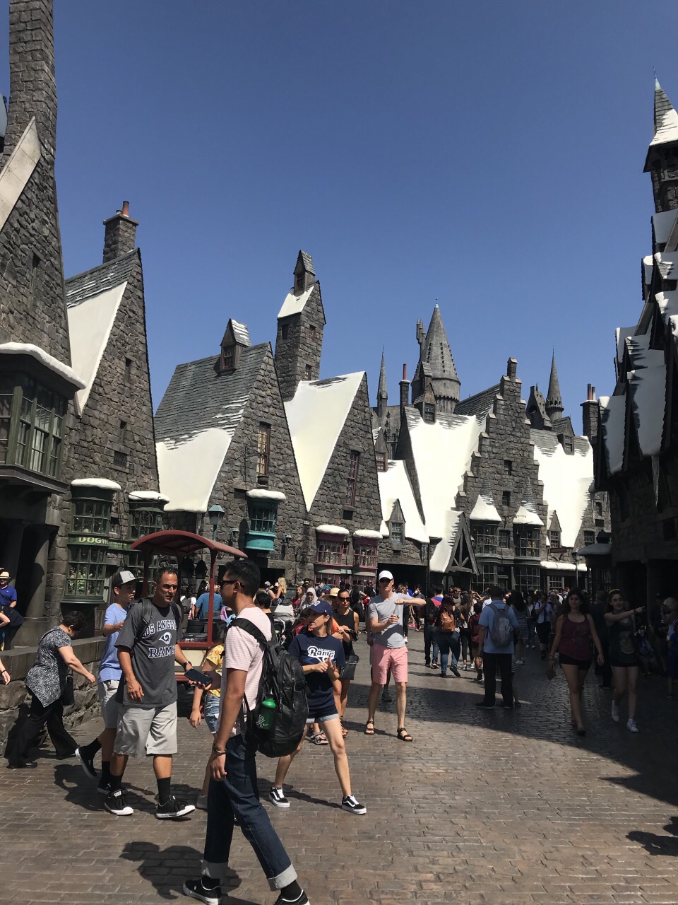 2023好莱坞环球影城游玩攻略,下园区开的比较晚,变形金刚.