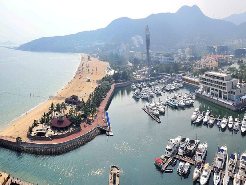 深圳大梅沙湾游艇会