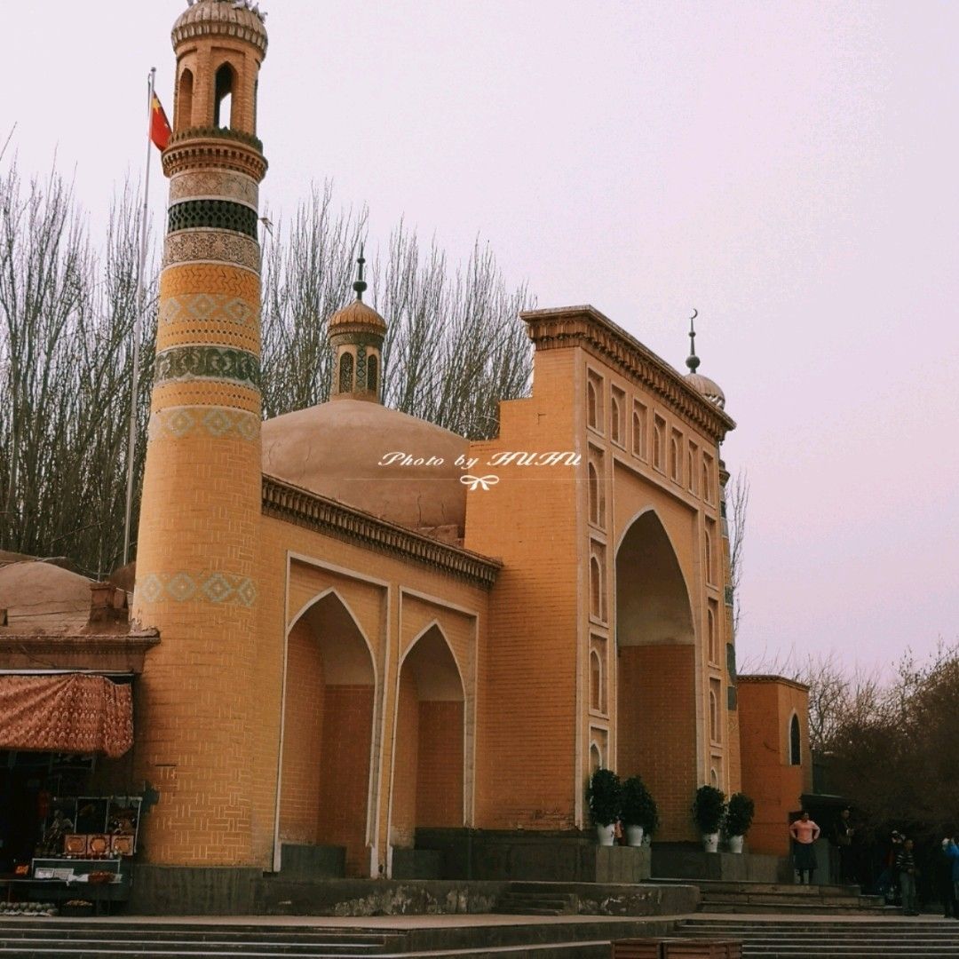 新疆喀什艾提尕尔清真寺-喀什旅游景点-新疆旅游景点-新疆中旅国际旅行社