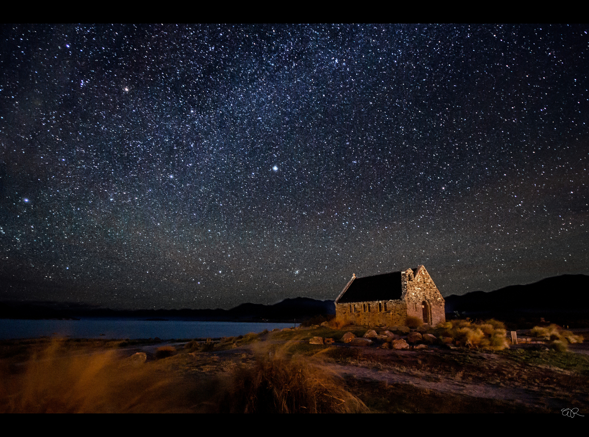 世界上首个星空世界遗产？新西兰特卡波湖的满天繁星令人窒息！_天空