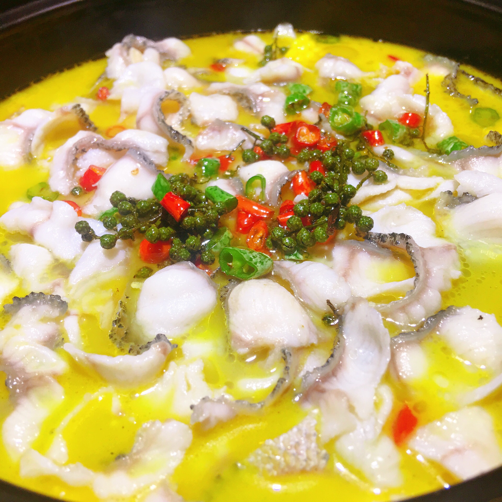 青椒鱼的做法 川菜图片