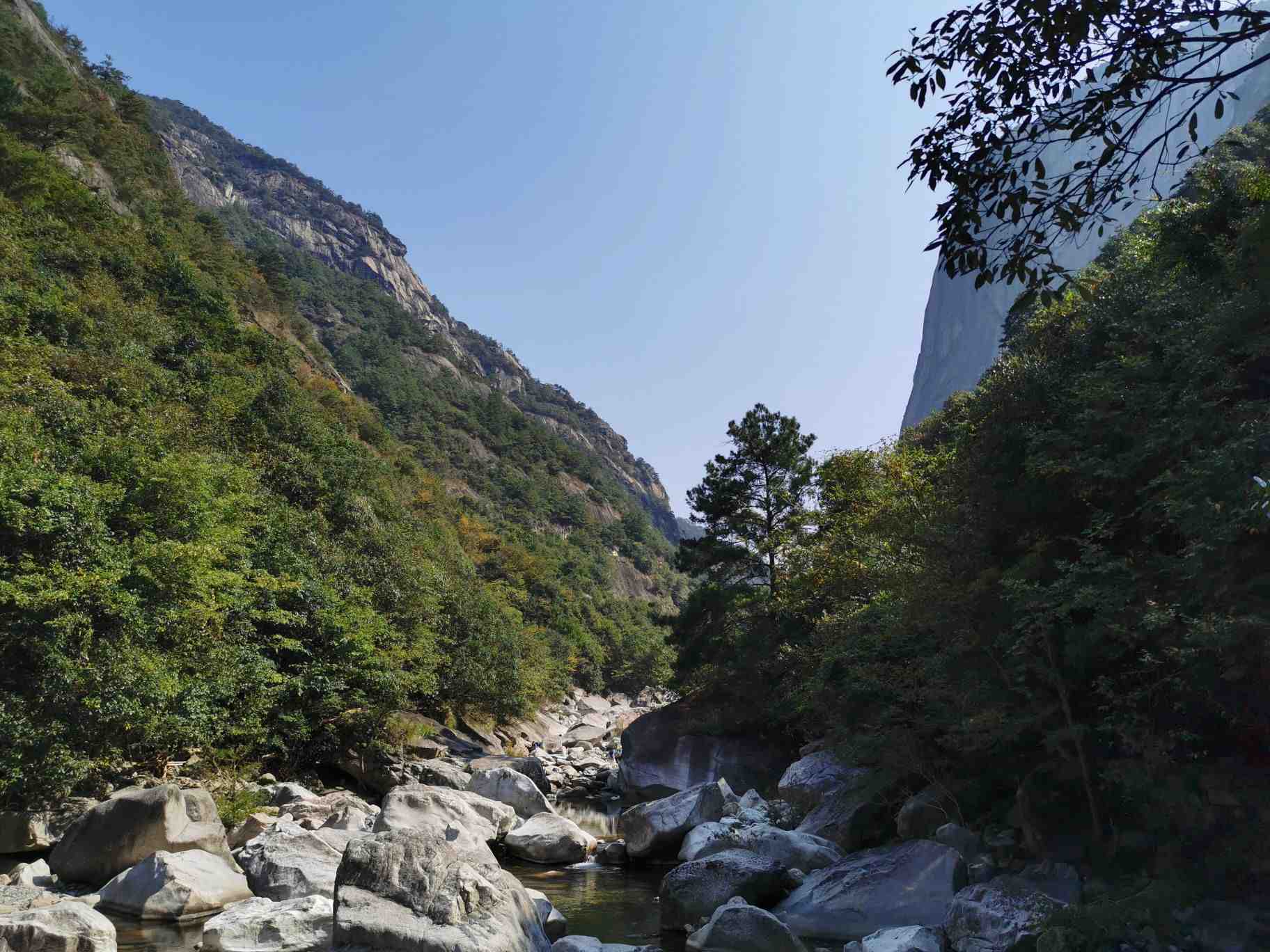 鄣山大峽谷