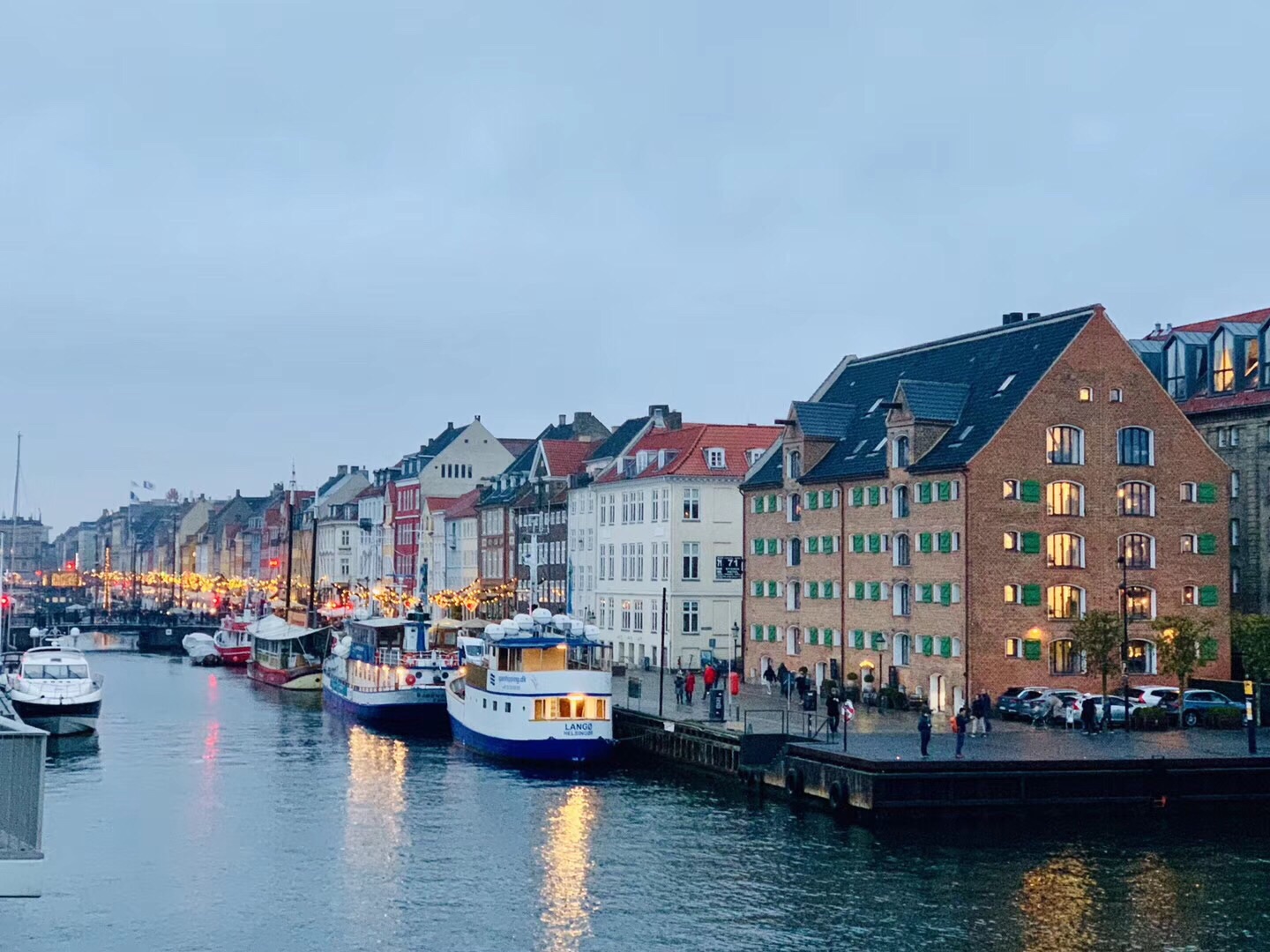 丹麦哥本哈根新港高清图片下载-正版图片500812636-摄图网