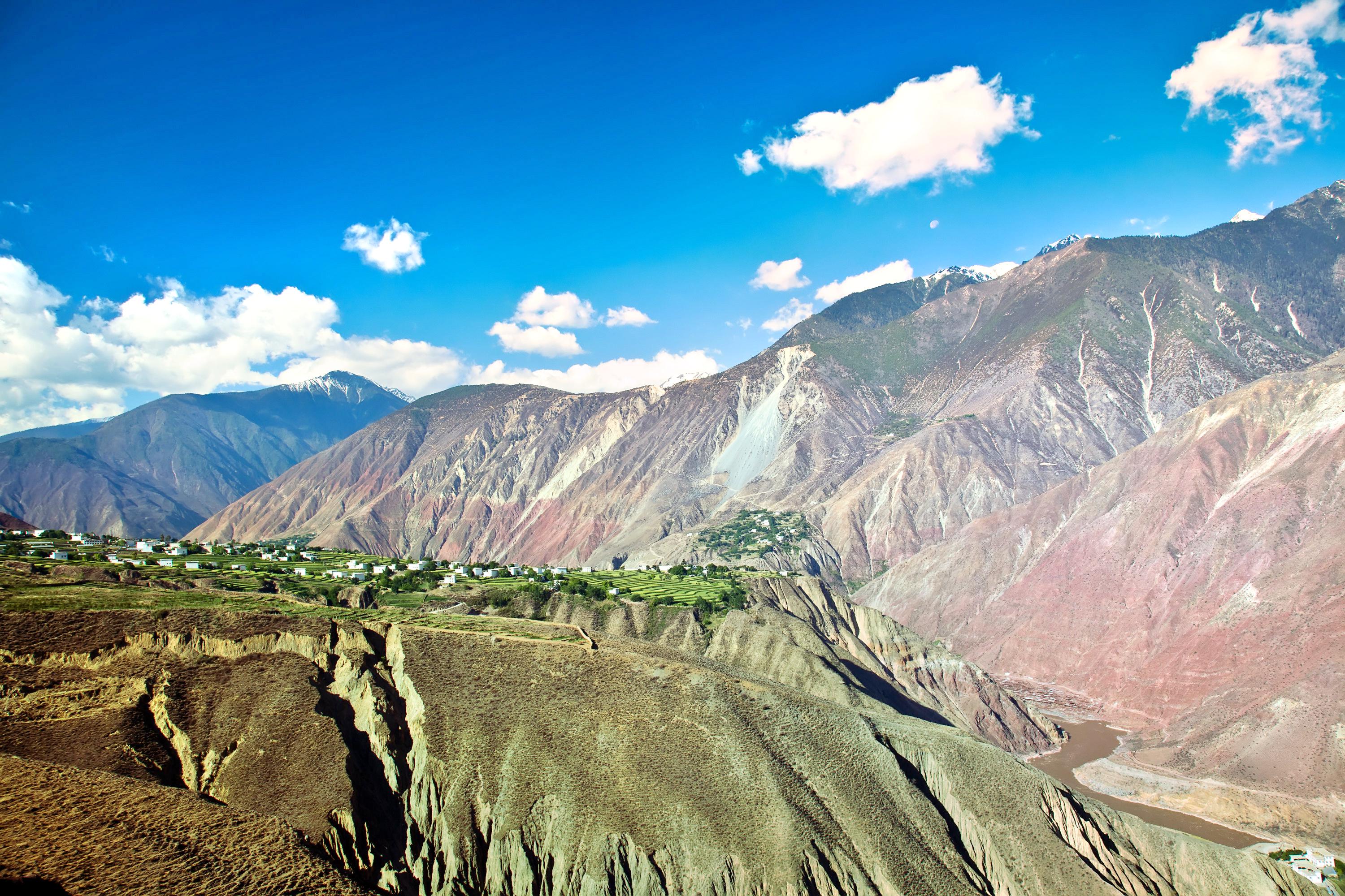 澜沧江梅里大峡谷