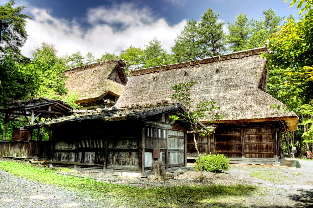 日本民家集落博物馆图片