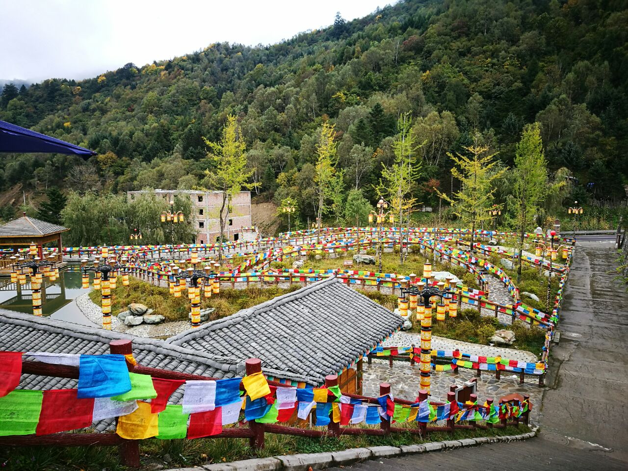 宝兴神木垒风景区图片