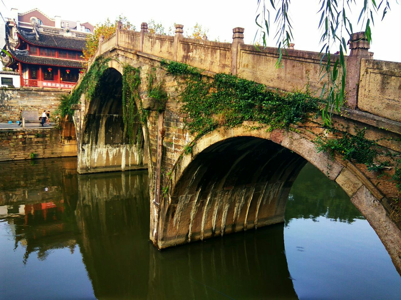 余姚阳明古镇的桥图片