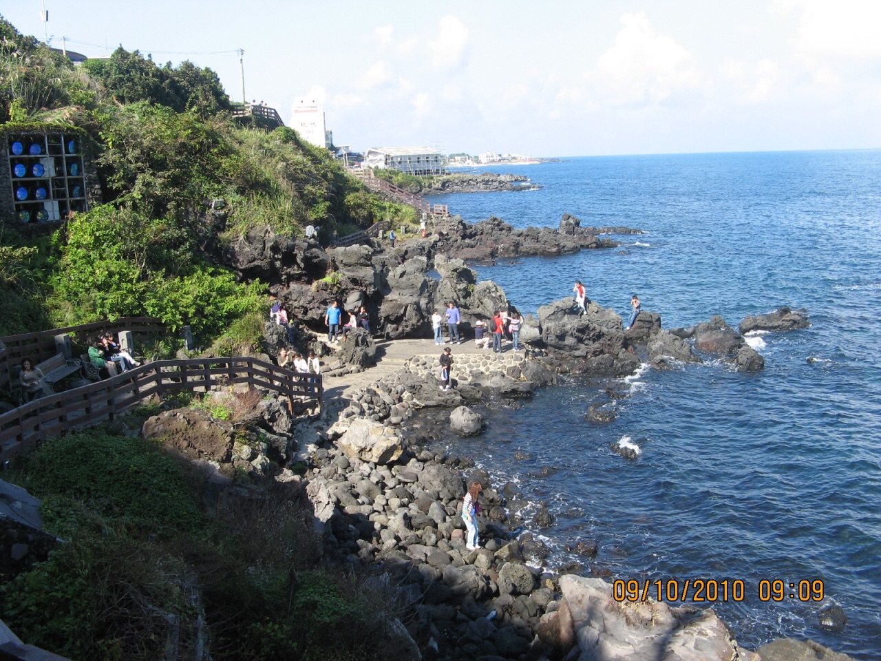 济州岛龙头海岸图片