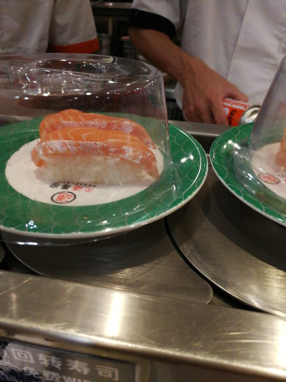 【携程美食林】东莞元通回转寿司(东城店)餐馆,还可以,五点半去吃的