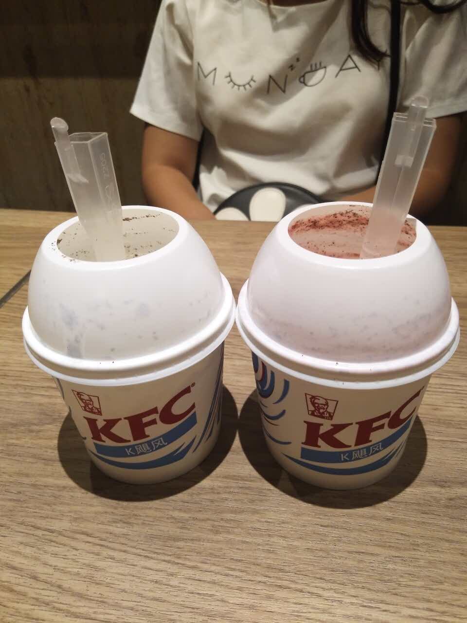 2019肯德基(钟楼店)美食餐厅,很好吃的k飓风 两个口味都很.