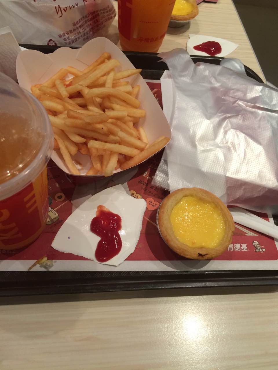 2022肯德基(安溪宝龙店)美食餐厅,薯条好吃,新鲜的辣翅更美味 【去