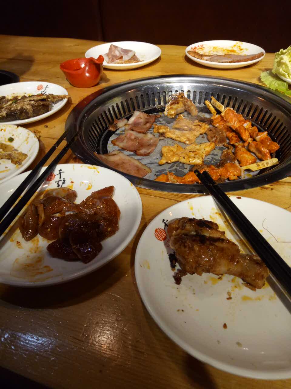 韩千炉海鲜自助火锅烤肉(文三店)