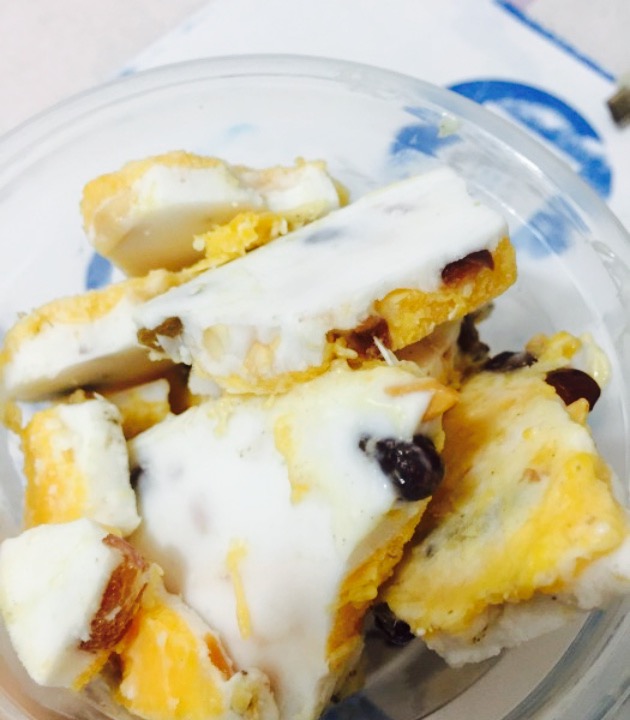 奥利奥口味的炒酸奶每次必点的一种口味满满的一大杯