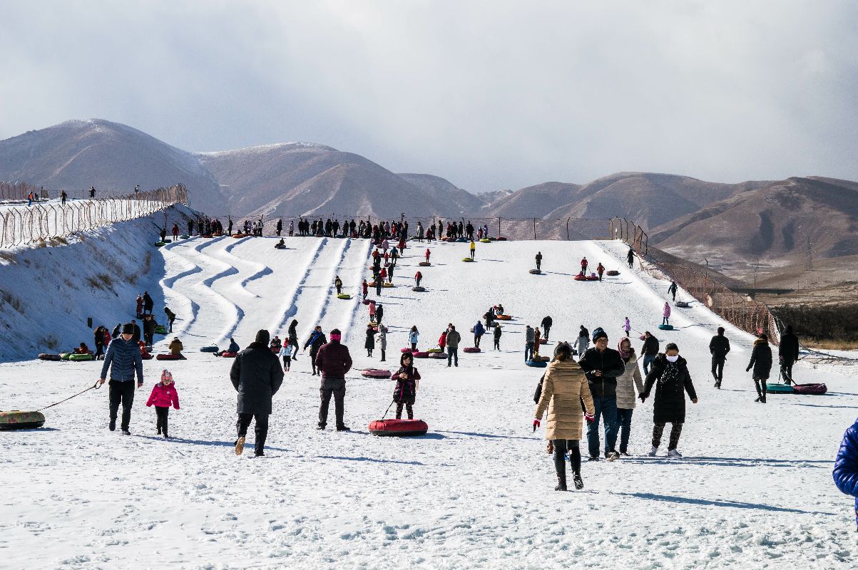 西宁北川滑雪场图片