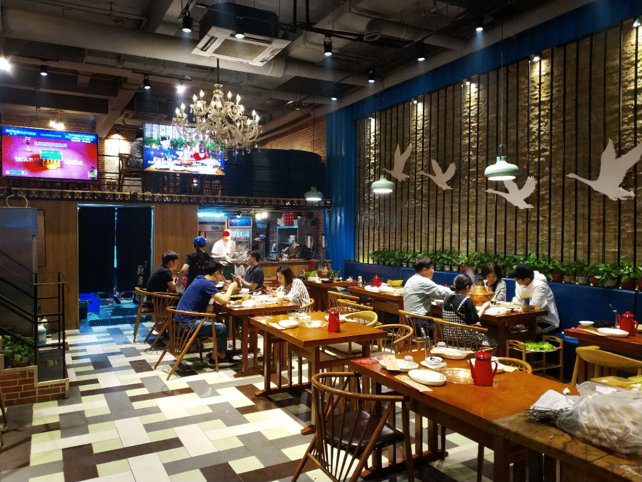 一木赛锡盟传统铜锅涮·夜宵烤串(万德庄店)