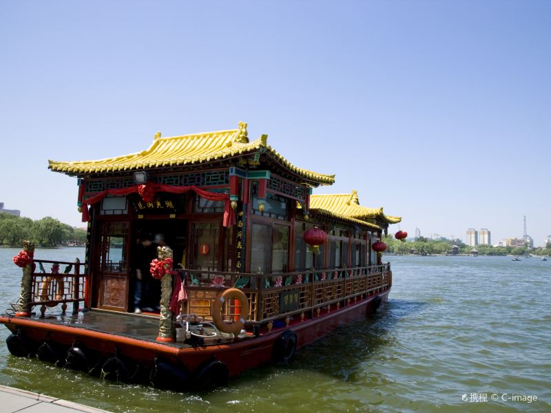 大明湖景區遊船門票價格多少錢-團購票價預定優惠-景點地址圖片