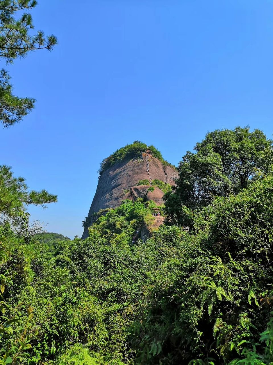 【攜程攻略】韶關陽元山景點,從陽元石背後經雲崖棧道可上至陽元山頂