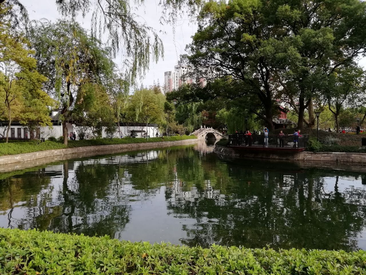 闸北公园经过改造后取消了原来的收费划船项目把更多的地方以及水域给