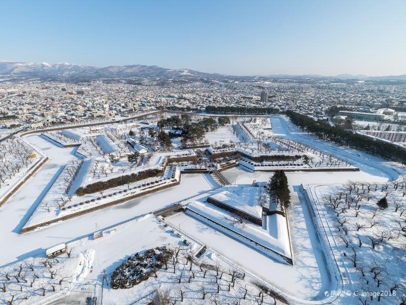 五棱郭公园图片