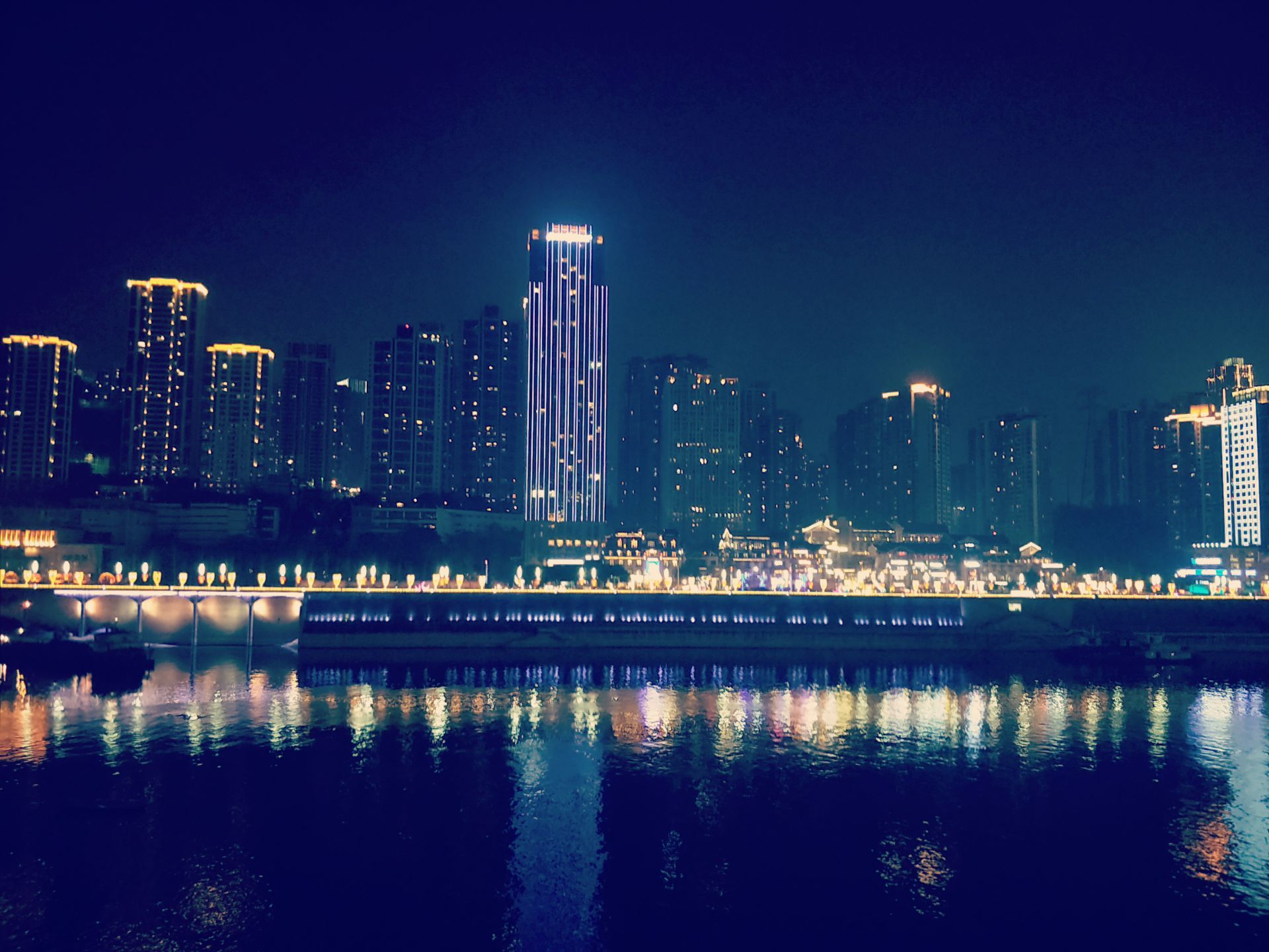 【滨江之夜3摄影图片】重庆南滨路风光摄影_kkwgx_太平洋电脑网摄影部落