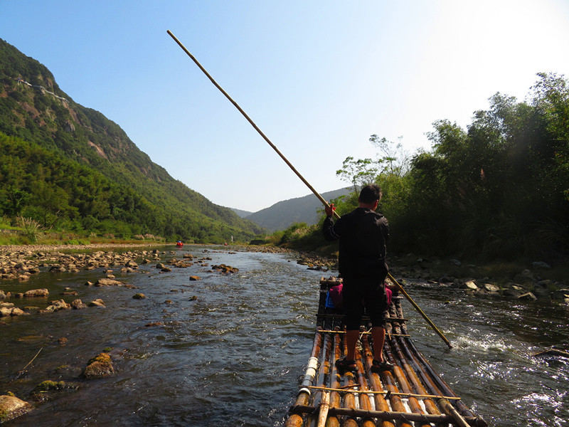 独品闽东10日游6—九鲤溪乘竹筏