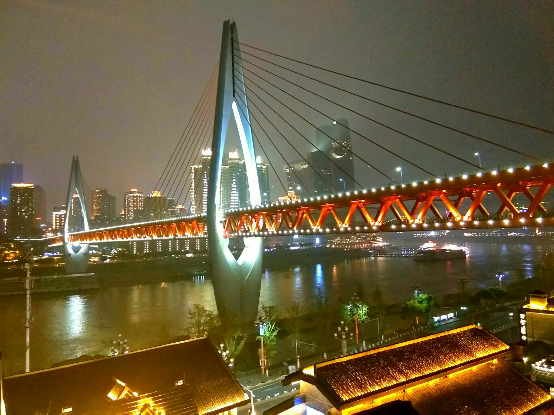 【重庆东水门长江大桥随摄2摄影图片】风光摄影_太平洋电脑网摄影部落