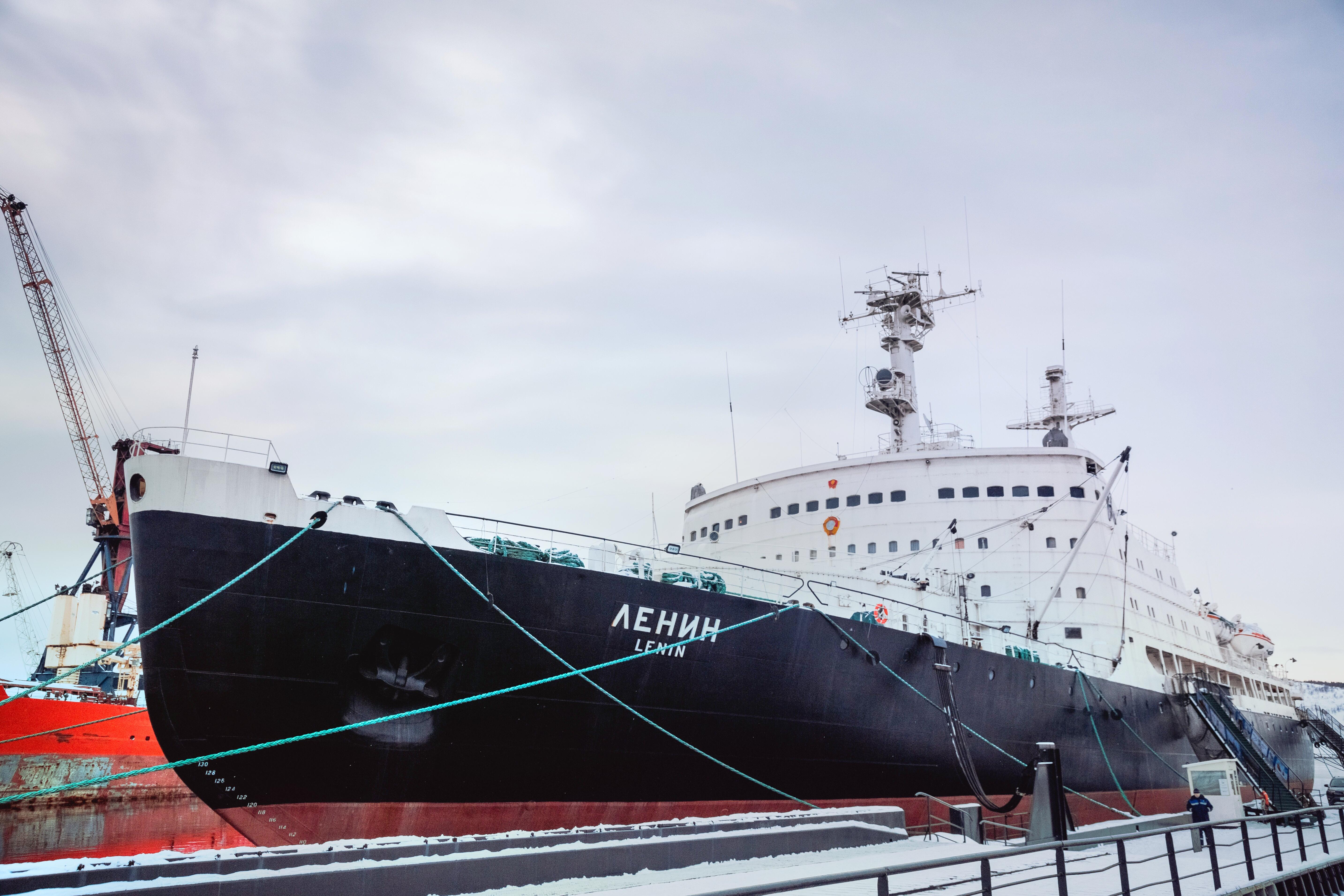 列宁号核动力破冰船 直线距离7.0km