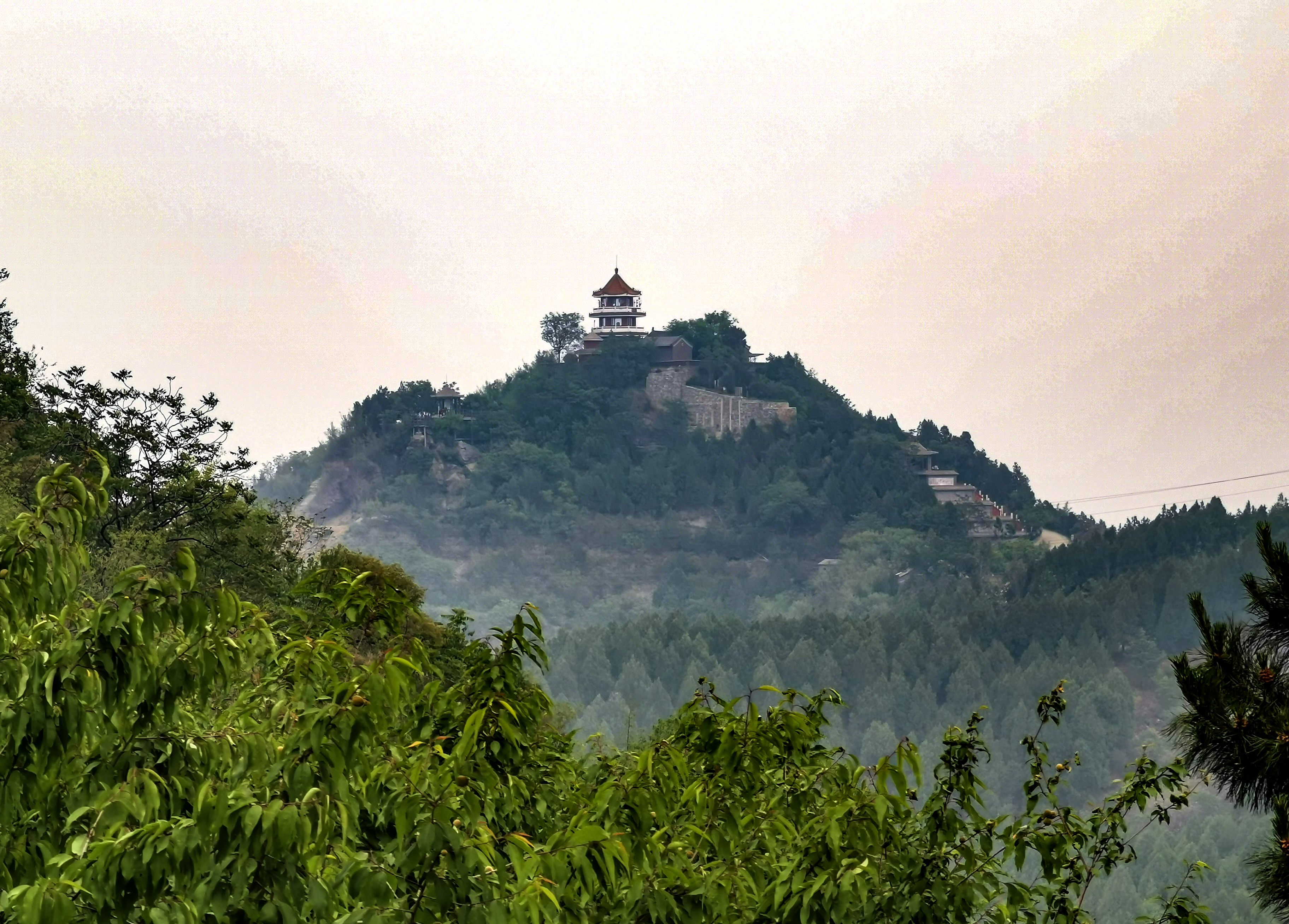 在百望山的足迹