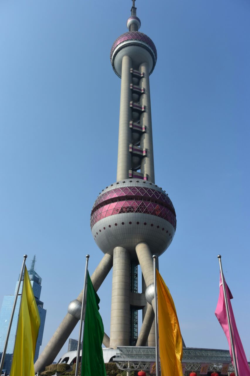 【携程攻略】上海东方明珠景点,上海的标志之一,曾是国内最高的电视塔