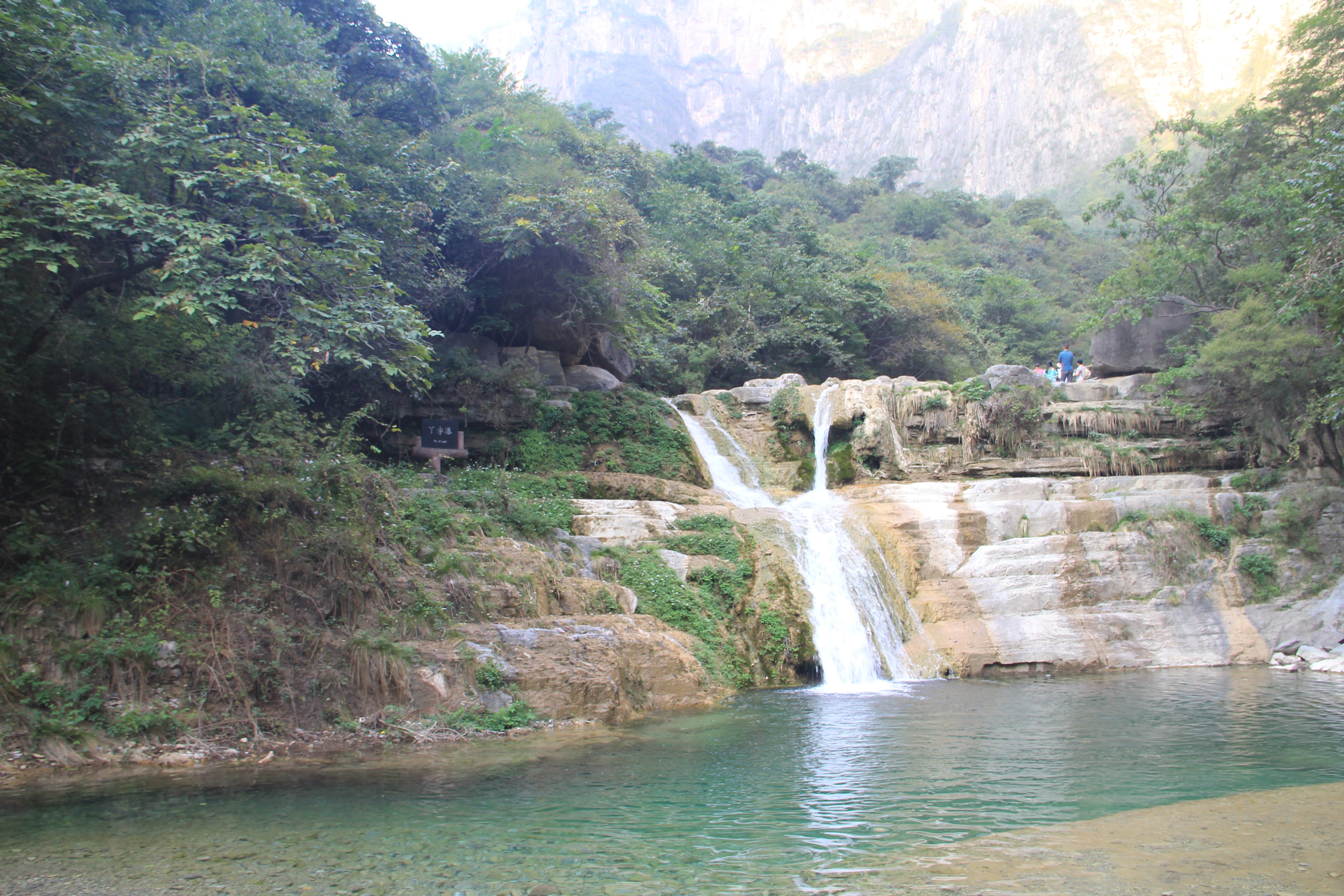 唐县潭瀑峡风景区图片图片