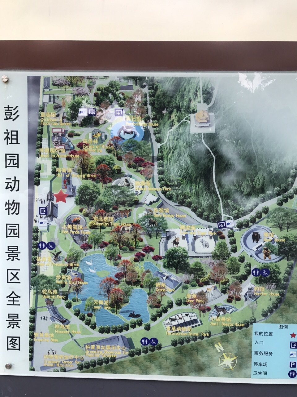 徐州动物园布局图图片