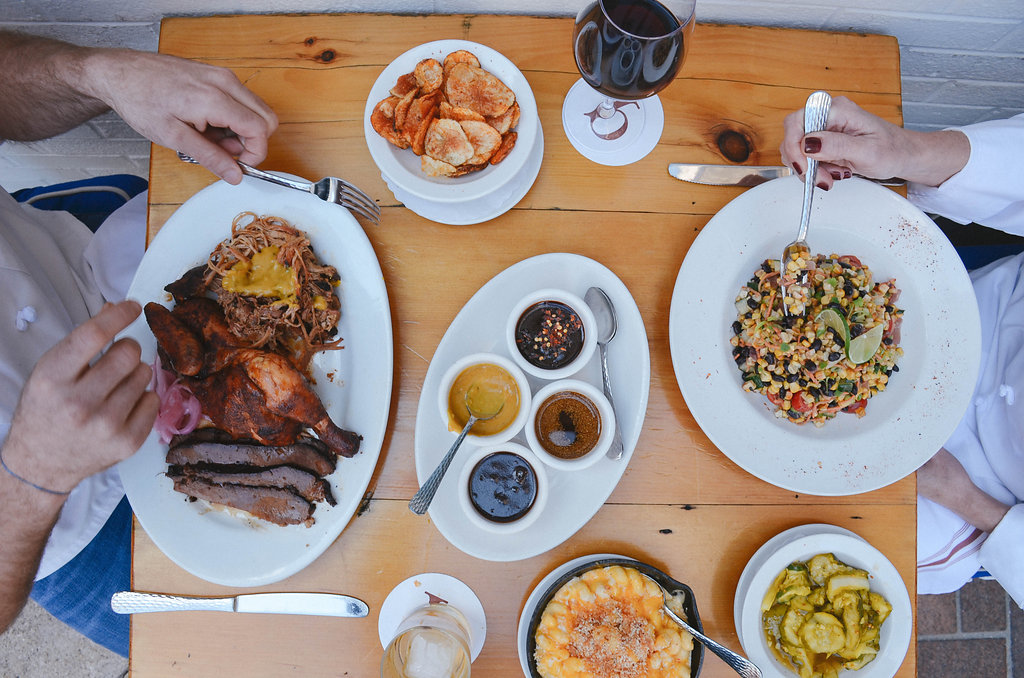 the eatery offers their signature mac and chees.