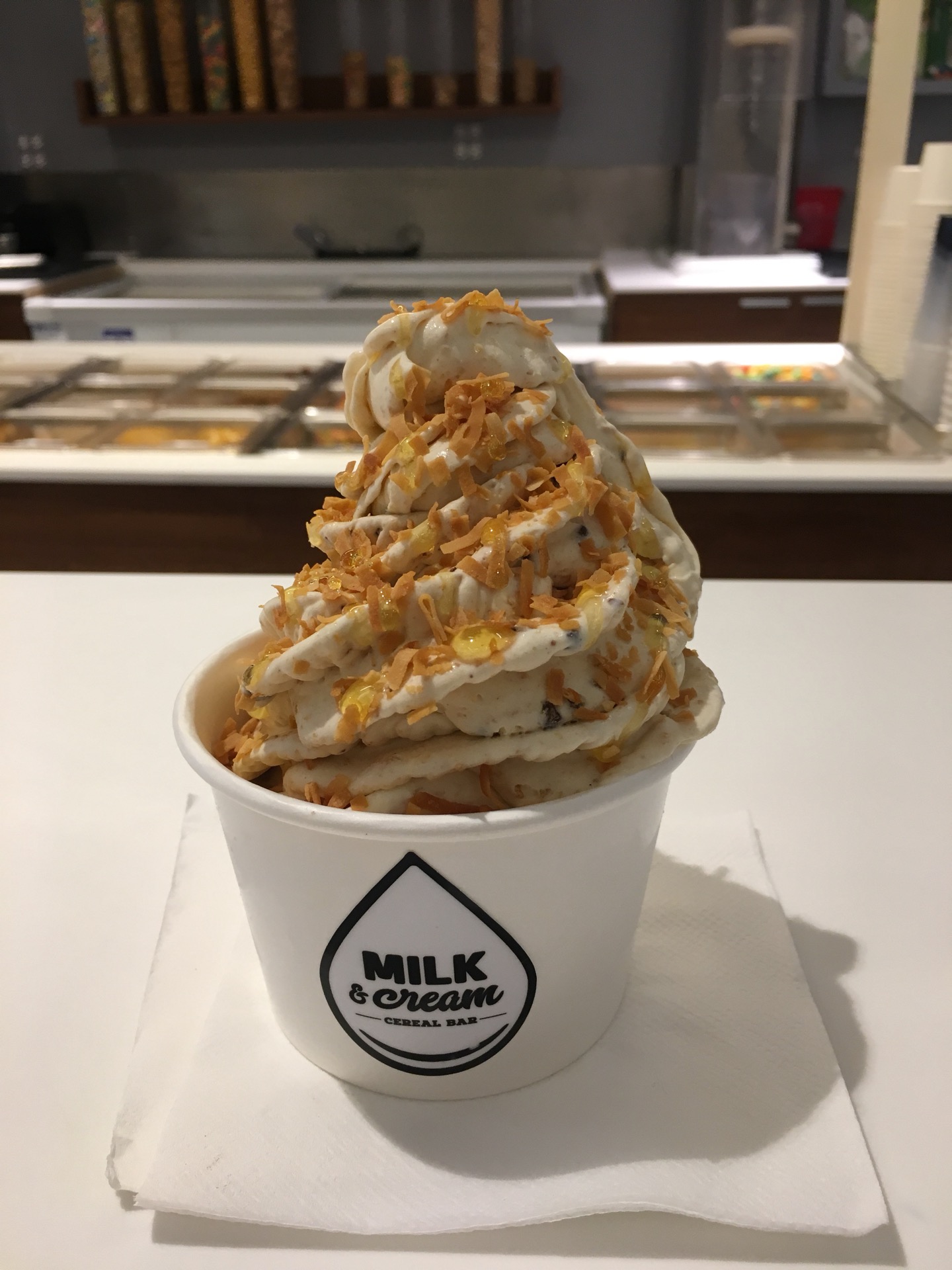 milk & cream cereal bar