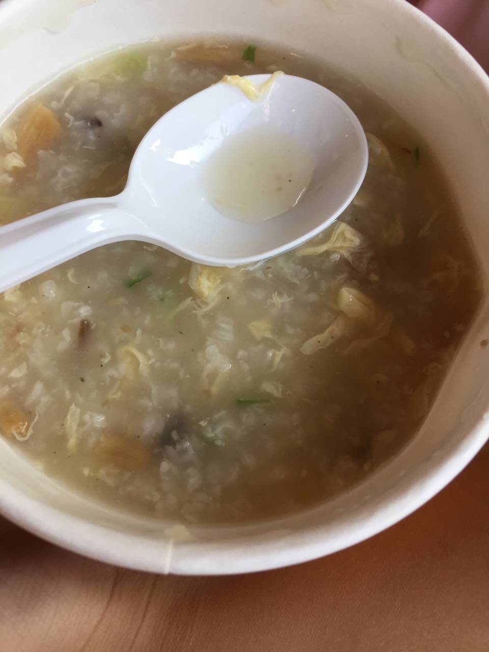 另外还点了一份牛肉蛋花粥口感都很好吃得很舒心给你们茶山肯德基点赞