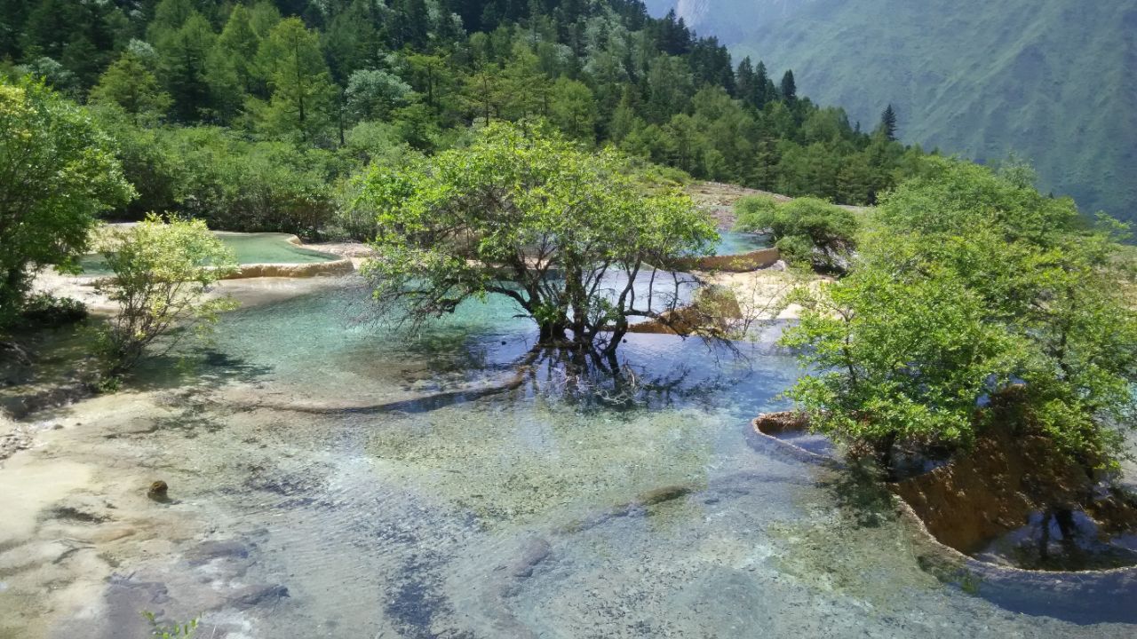 黄龙主沟图片