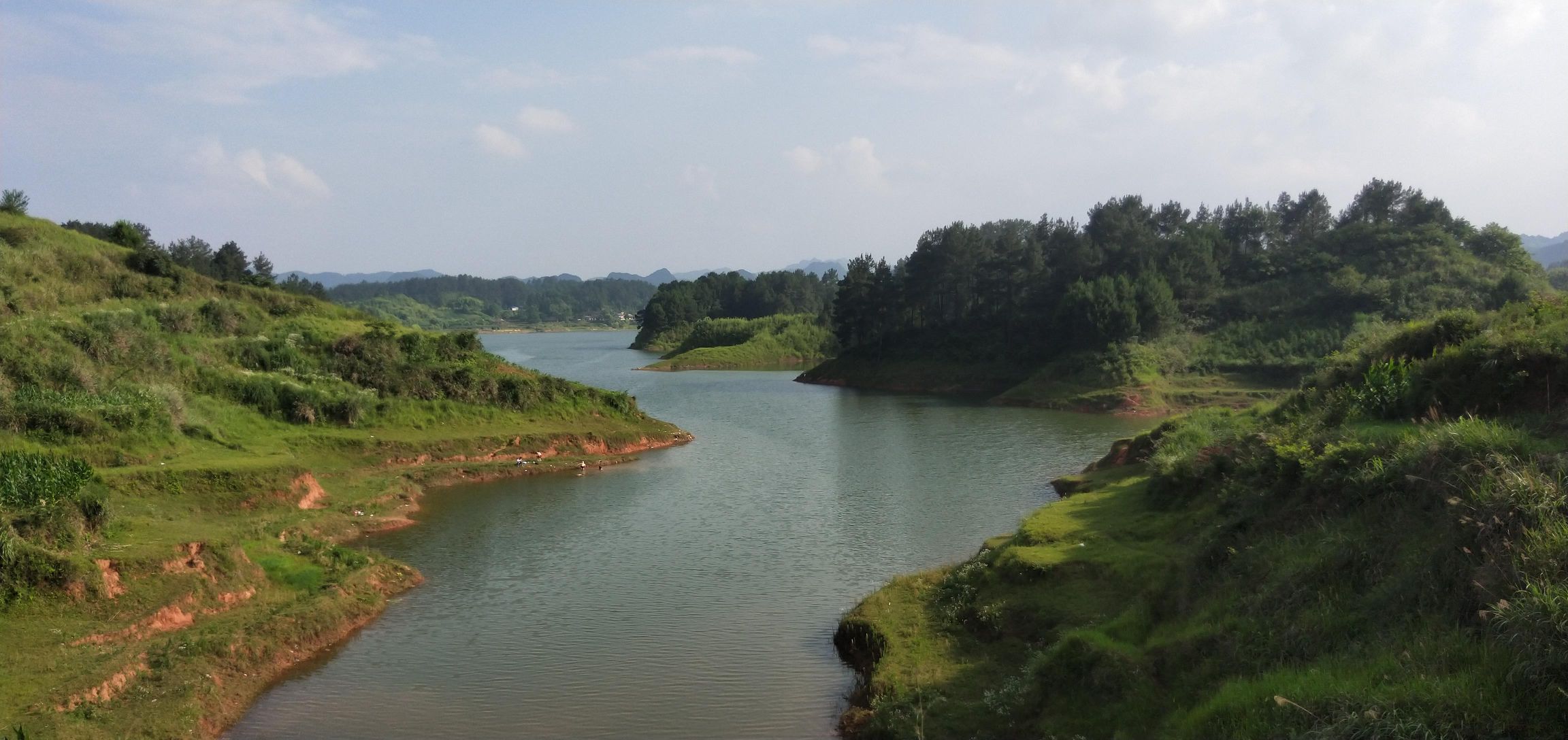 2021洋码头水库游玩攻略,.影响了旅途心情,爬到坝顶.【去哪儿攻略】