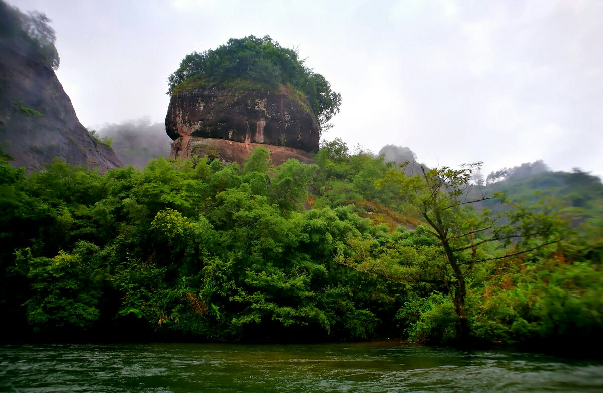 武夷山九曲溪旅遊景點攻略圖