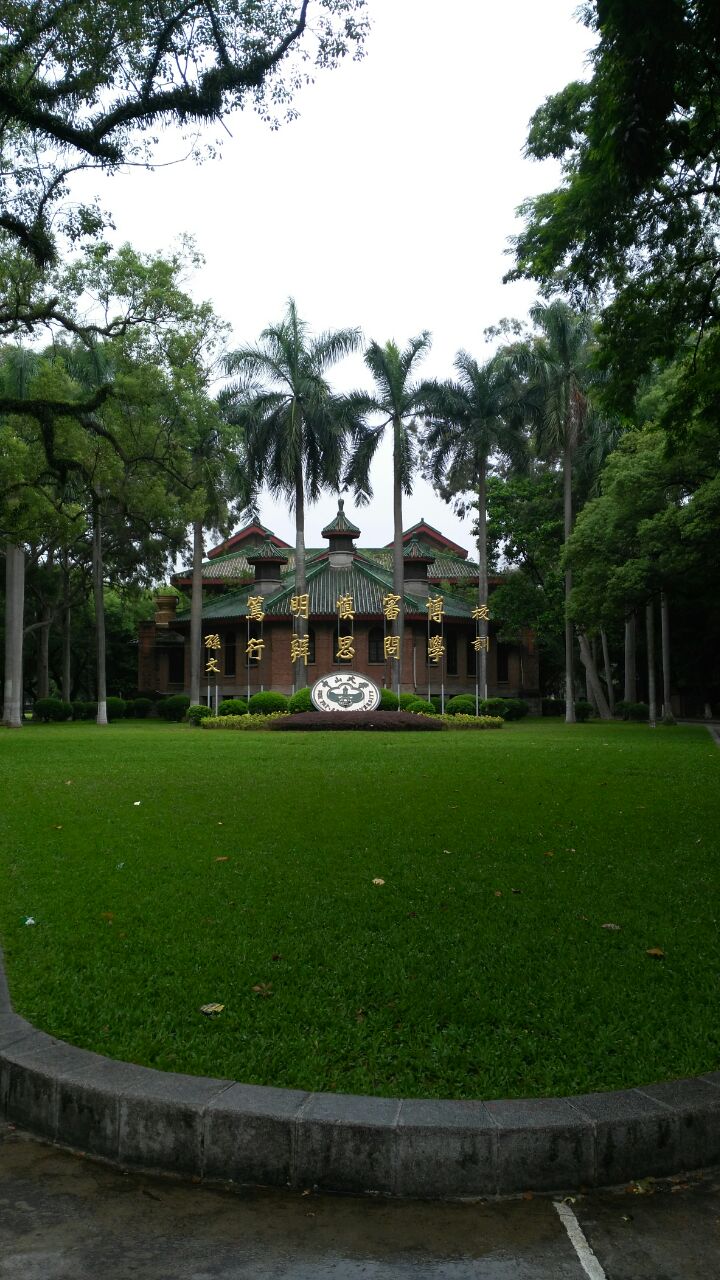 中山大学旅游景点攻略图
