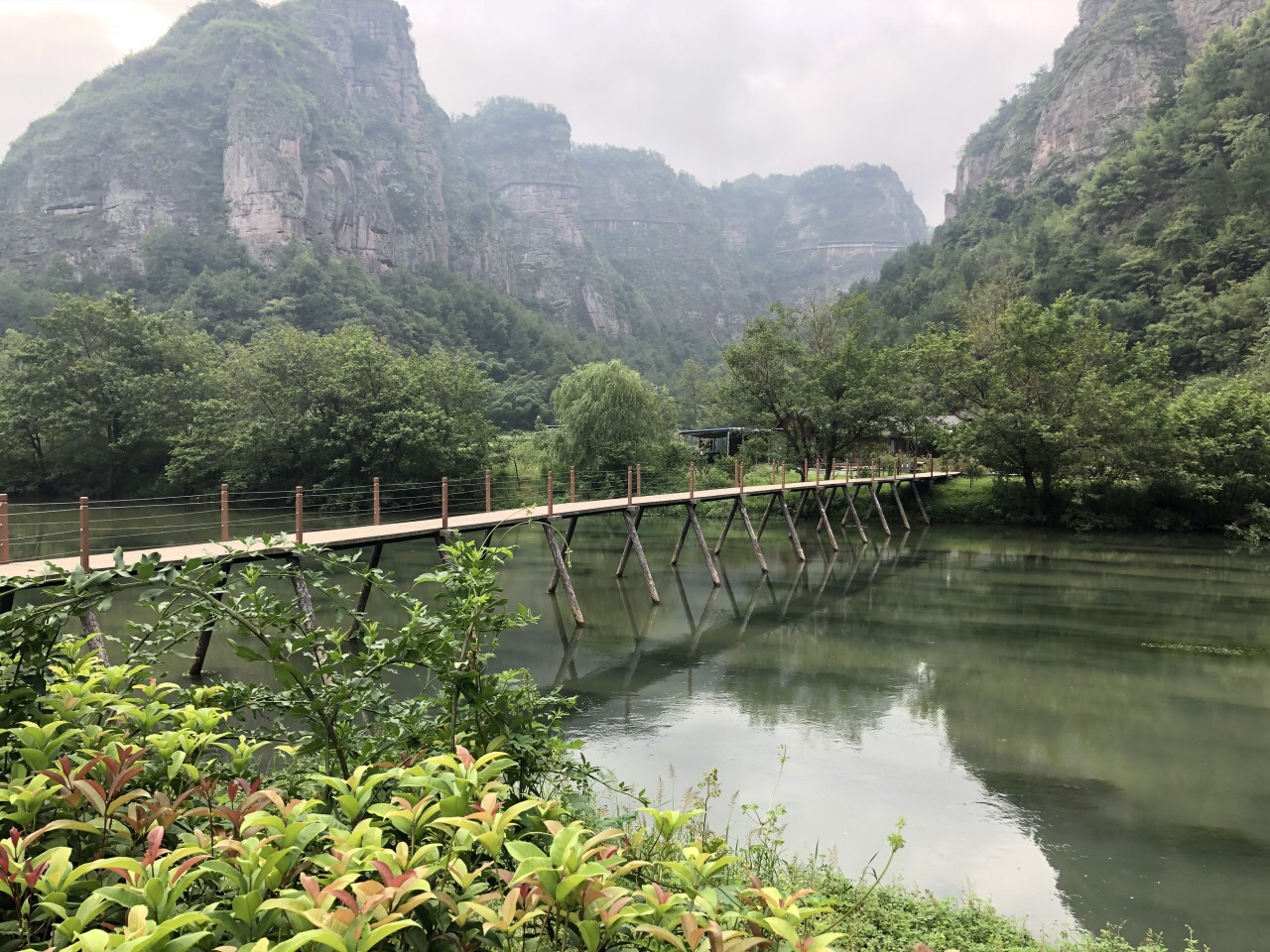 穿岩十九峰旅游景点攻略图
