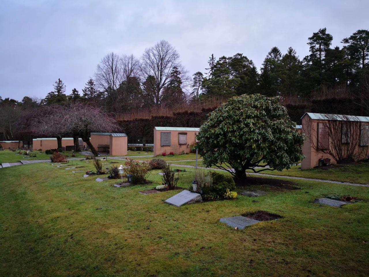 斯德哥尔摩森林墓地图片