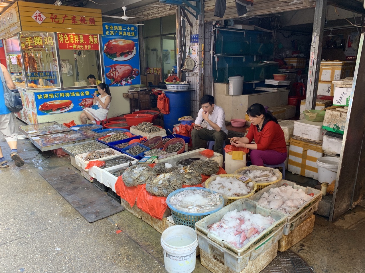 釜山的吃货大本营 札嘎其海鲜市场