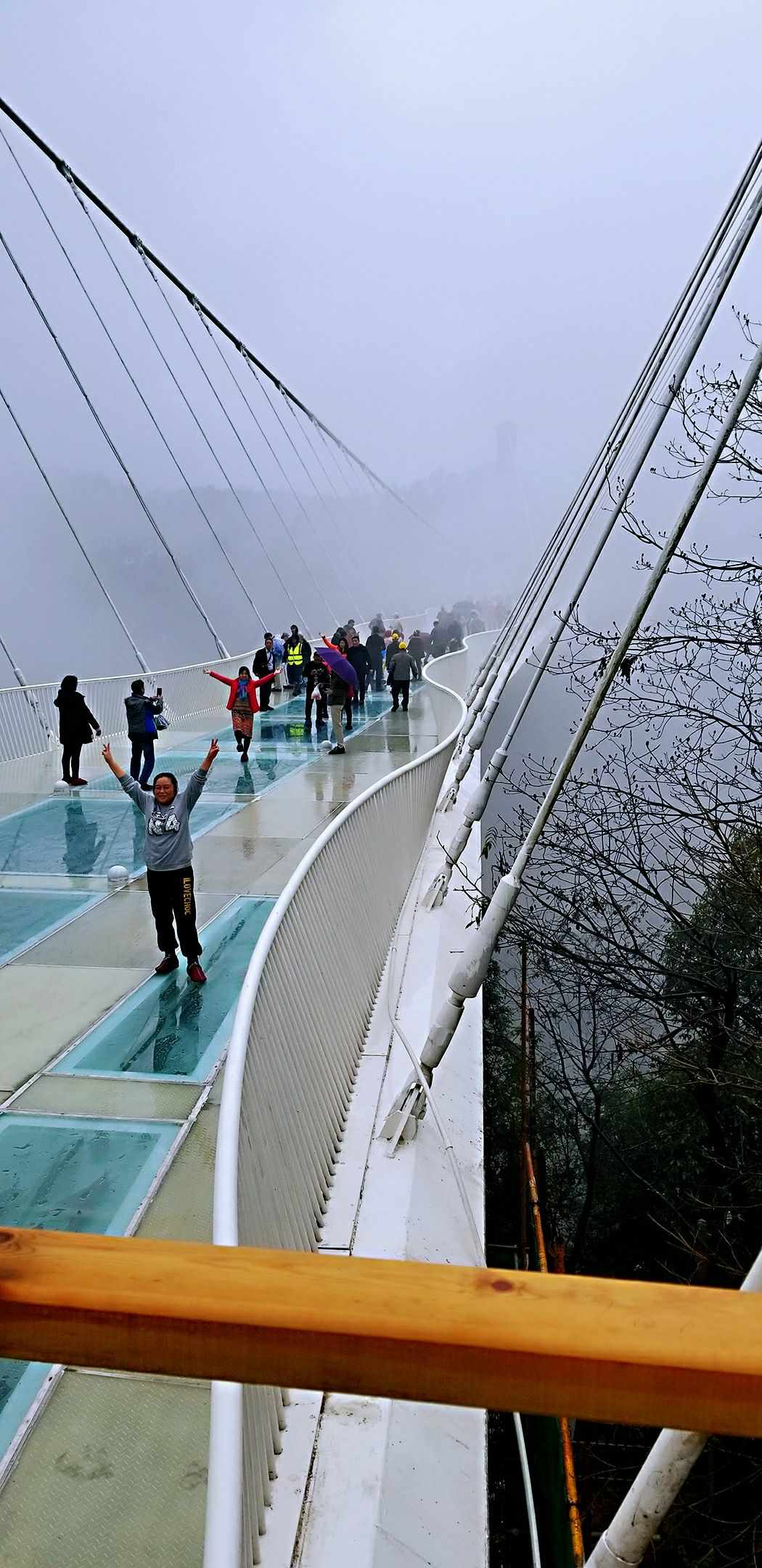 张家界大峡谷玻璃桥