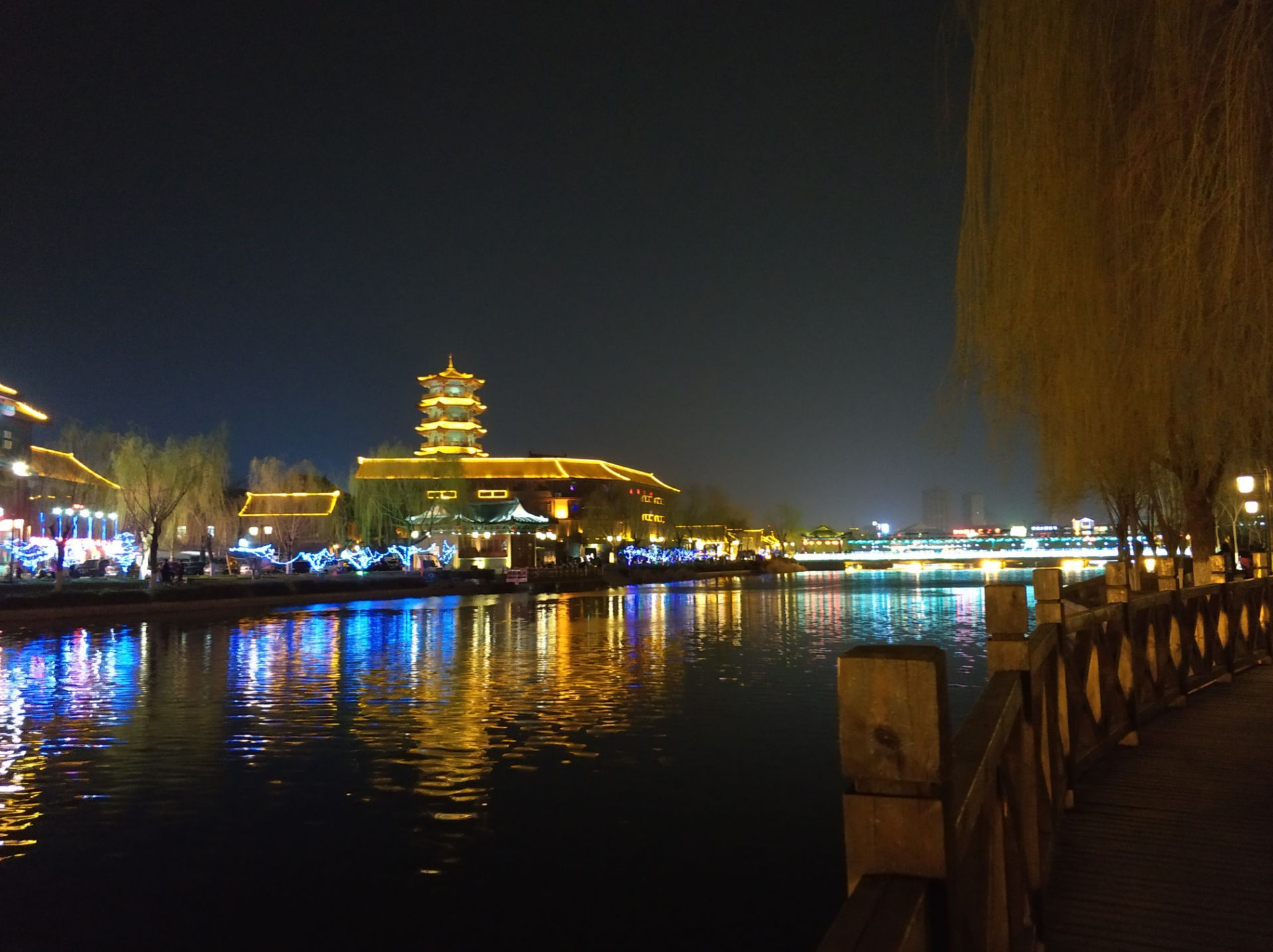 青州古城夜景|青州|古城|夜景_新浪新闻