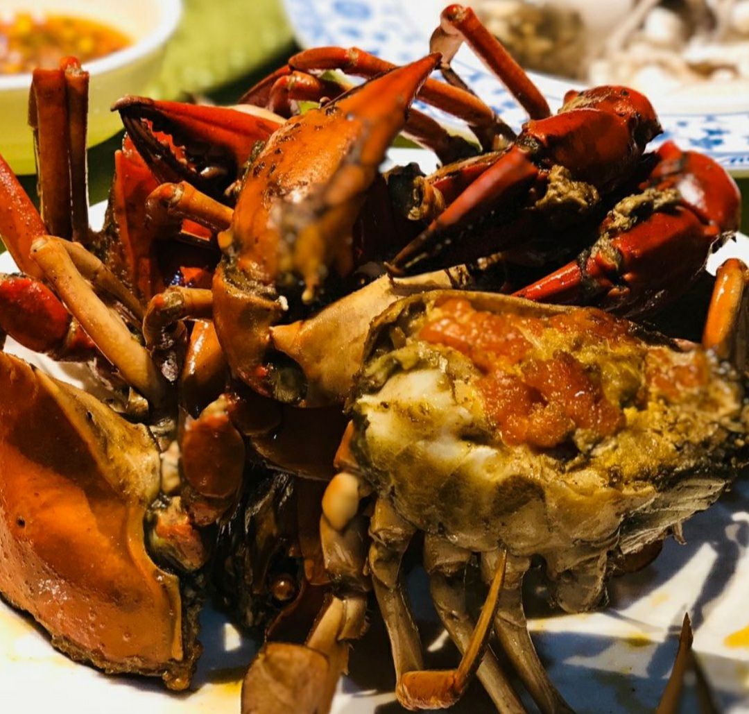 香煎螃蟹,香煎半边蟹,怎么做好吃(第2页)_大山谷图库