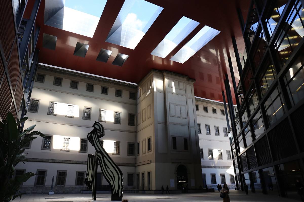 2023索菲亚王后国家艺术中心博物馆游玩攻略,一个整体的大房间专门