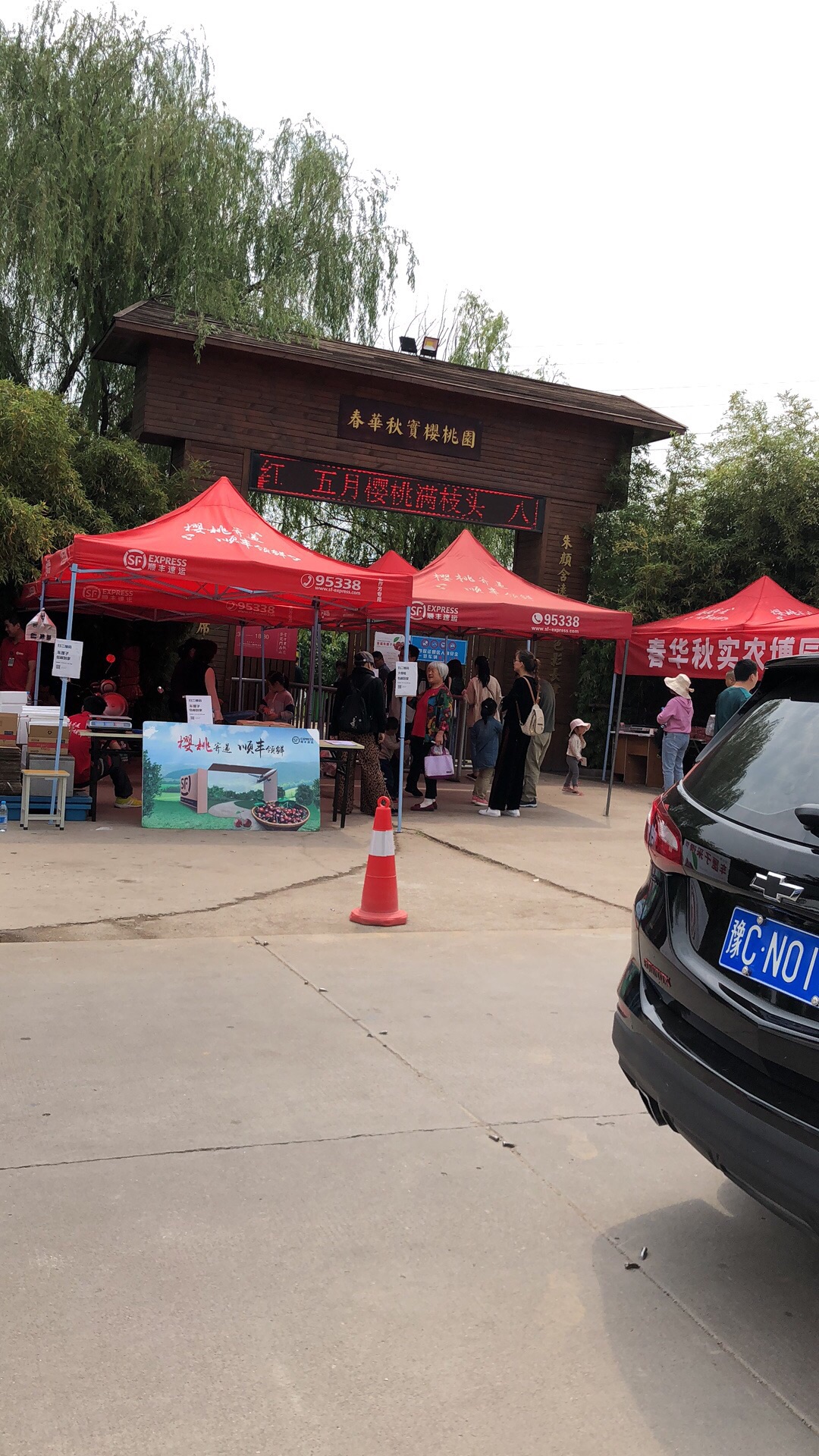 春华秋实千亩樱桃采摘园(西北门)